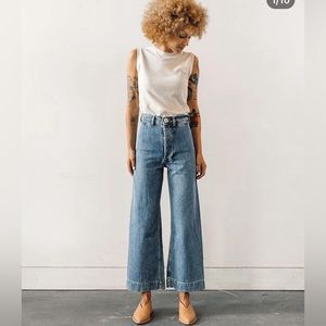 JESSE KAMM
Sailor Pant
COLOR: Cowboy Blue
SIZING:  12